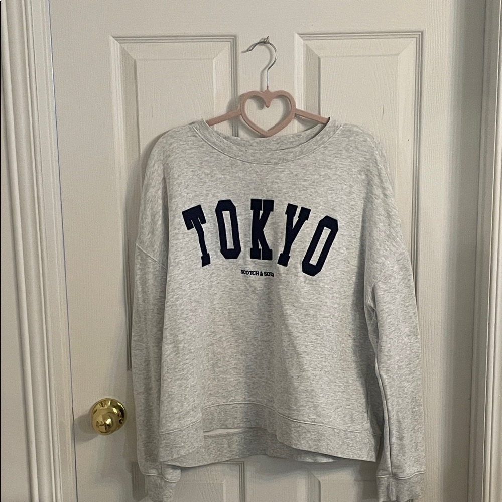 🤍🩶 SCOTCH & SODA Sweatshirt Size L - Picture 5 of 6